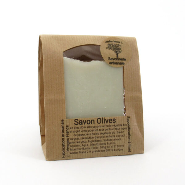 Savon Olives pour tout type de peau