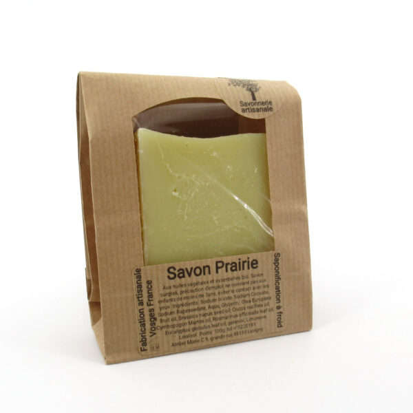 Savon Prairie aux huiles végétales et essentielles bio